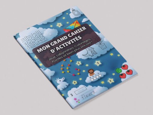 Mon Grand Cahier d'Activités: Jeux, Puzzles et Coloriages pour Enfants – Image 3