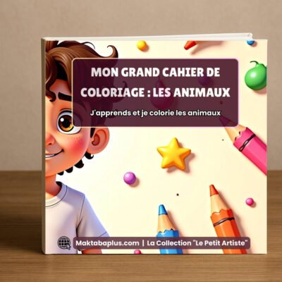 Mon Grand Cahier de Coloriage: Les Animaux